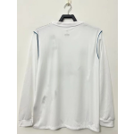 2017-18 Real Madrid Retro Home Long Sleeve Jersey